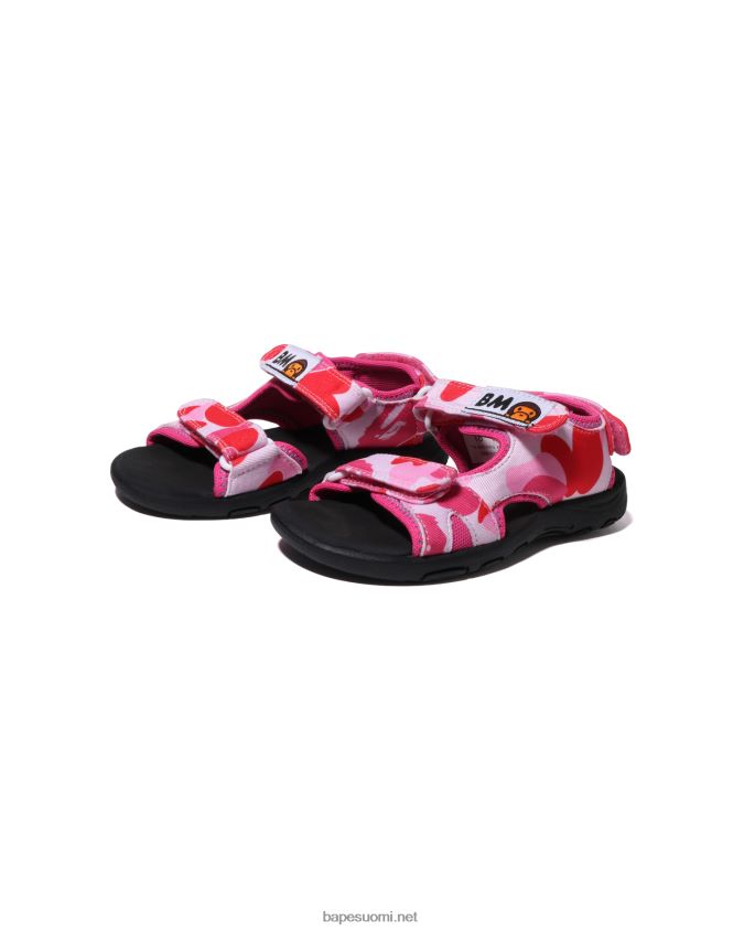 vaaleanpunainen lapset A Bathing Ape abc baby milo sandaalit 8HT2D81268