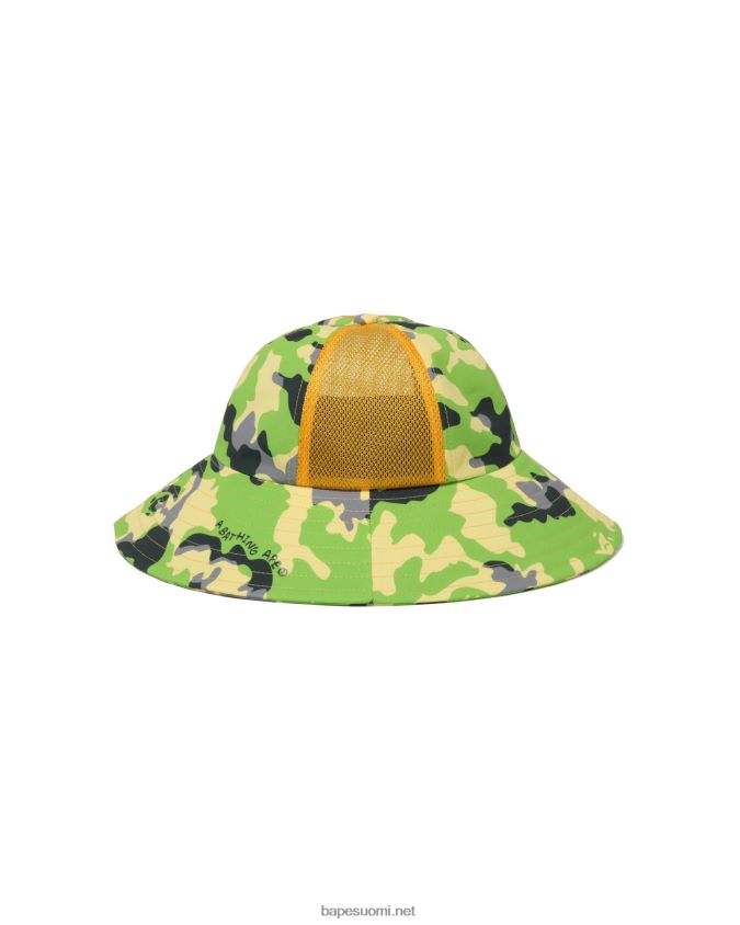 armeijan vihreä lapset A Bathing Ape metsäinen camo verkkohattu 8HT2D81395