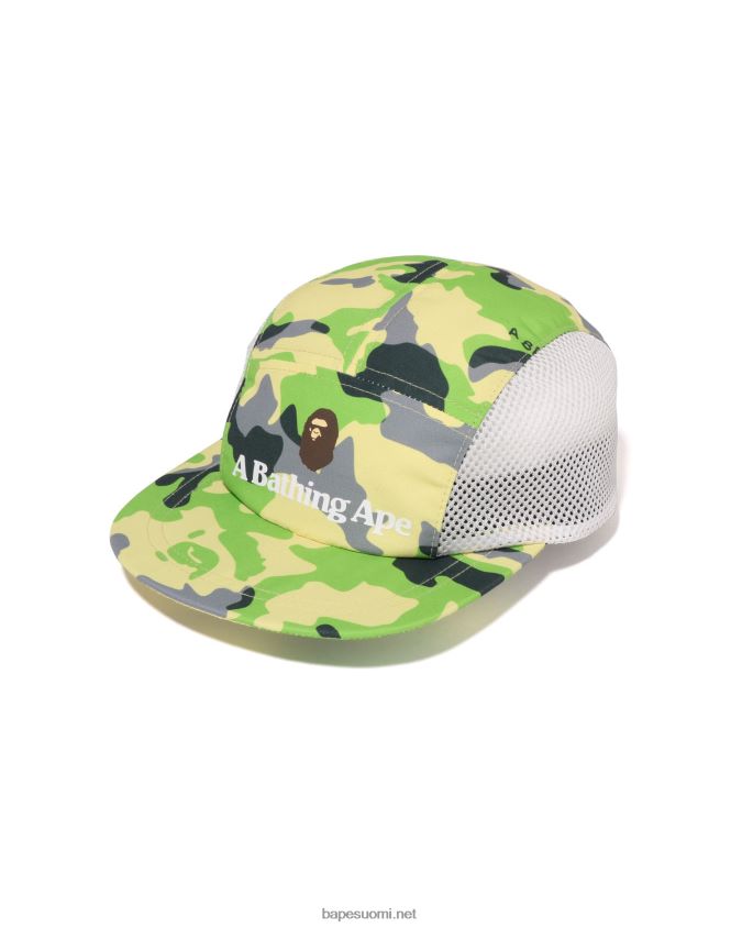 armeijan vihreä lapset A Bathing Ape woodland camo jet cap 8HT2D81341