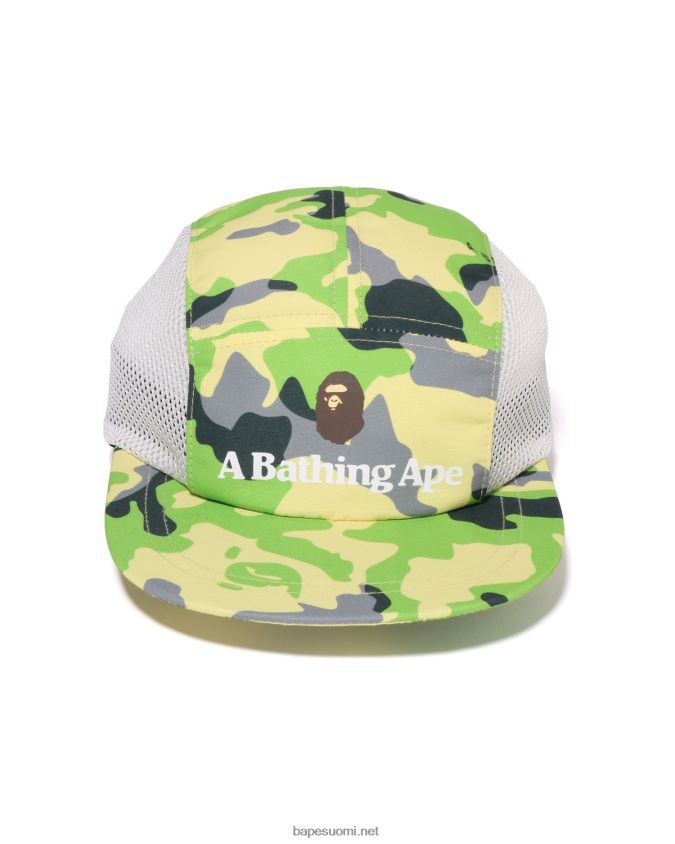armeijan vihreä lapset A Bathing Ape woodland camo jet cap 8HT2D81341