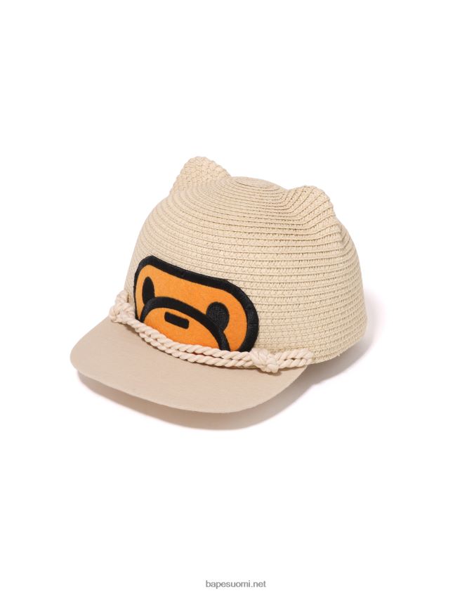 beige lapset A Bathing Ape baby milo -terän korkki 8HT2D81705