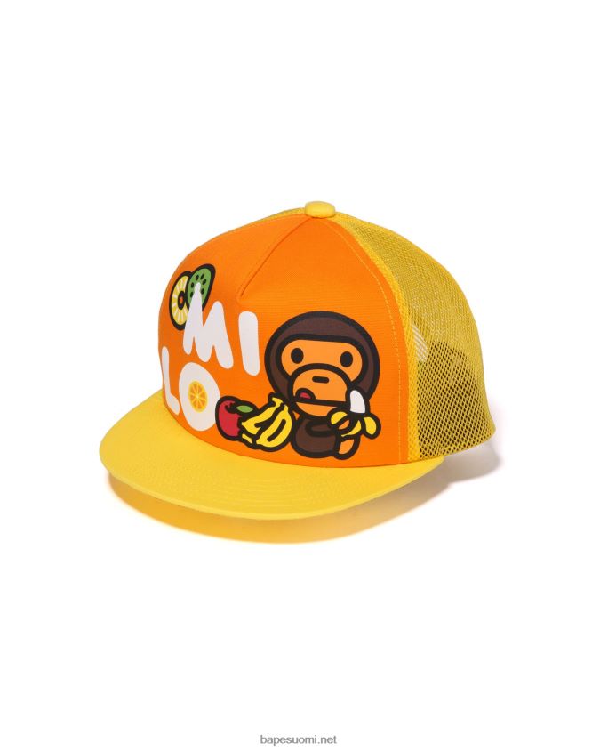 oranssi lapset A Bathing Ape baby milo fruits verkkokorkki 8HT2D81331