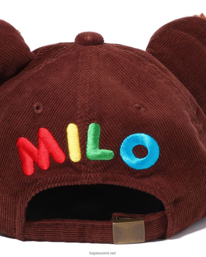 ruskea lapset A Bathing Ape baby milo karhun korvakorkki 8HT2D81489