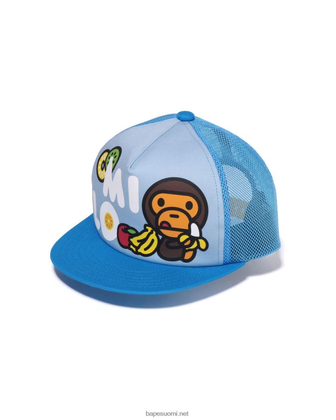 sininen lapset A Bathing Ape baby milo fruits verkkokorkki 8HT2D81330