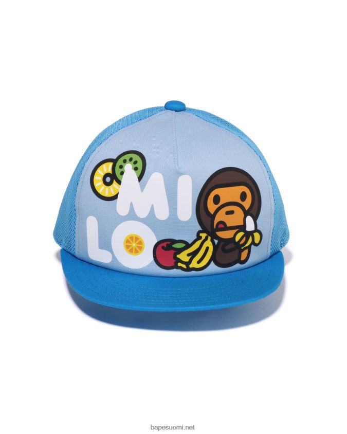sininen lapset A Bathing Ape baby milo fruits verkkokorkki 8HT2D81330