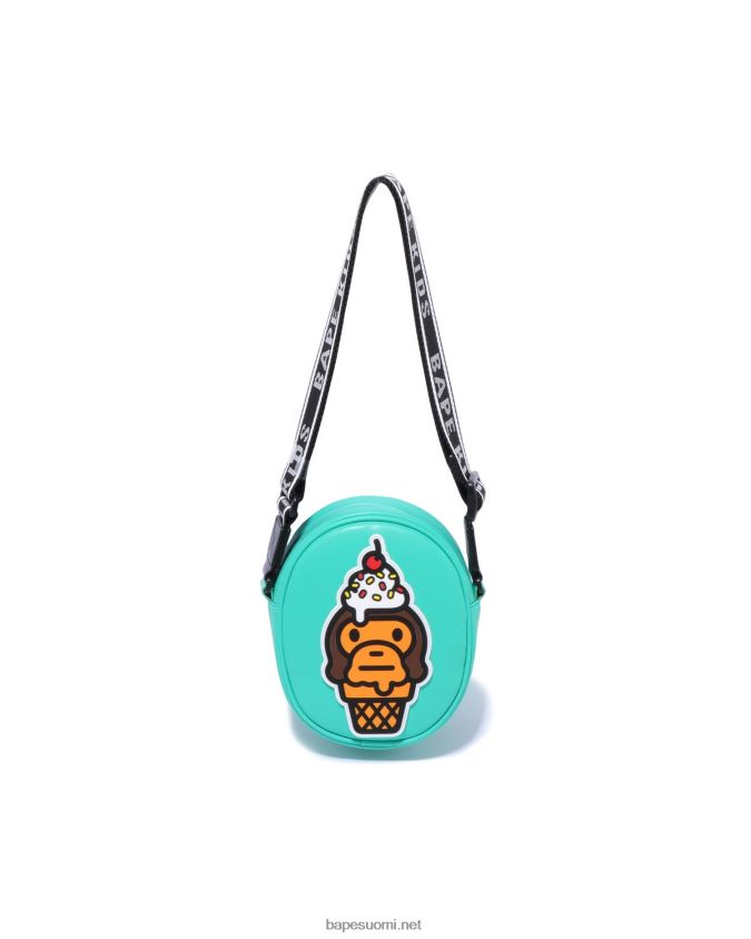 Minttu lapset A Bathing Ape baby milo jäätelön olkalaukku 8HT2D81462