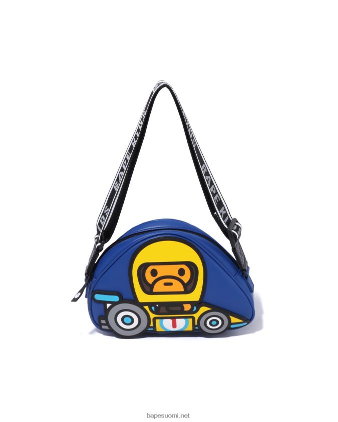 sininen lapset A Bathing Ape baby milo kilpa-olkalaukku 8HT2D81730