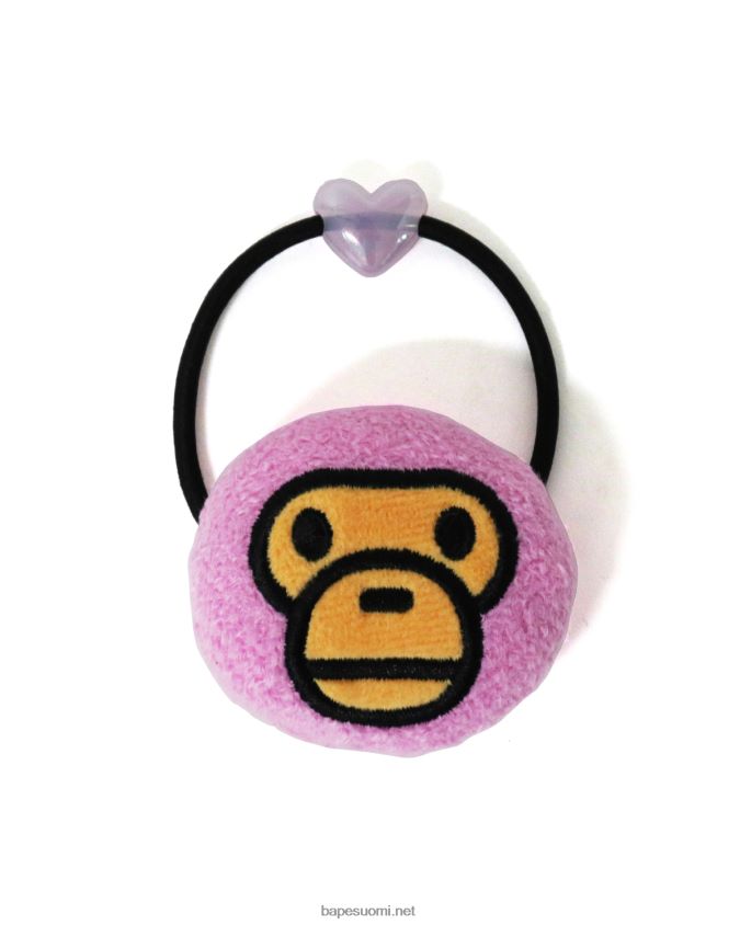 vaaleanpunainen lapset A Bathing Ape baby milo hiusten kumitarvike 8HT2D81782