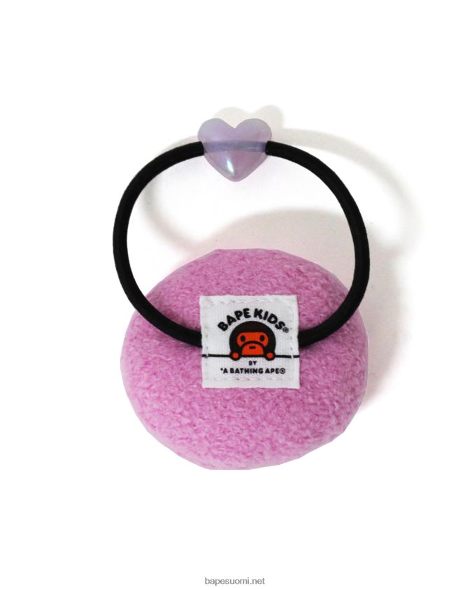 vaaleanpunainen lapset A Bathing Ape baby milo hiusten kumitarvike 8HT2D81782
