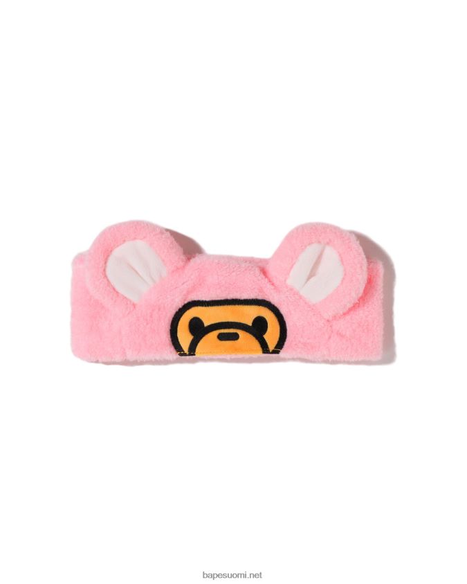 vaaleanpunainen lapset A Bathing Ape baby milo karhu korva boa hiuspanta 8HT2D81535