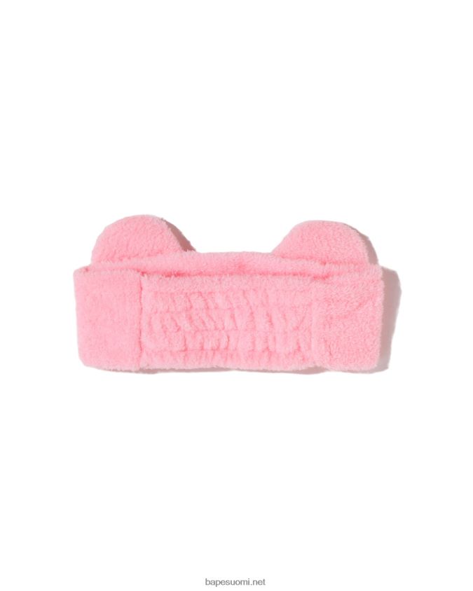 vaaleanpunainen lapset A Bathing Ape baby milo karhu korva boa hiuspanta 8HT2D81535