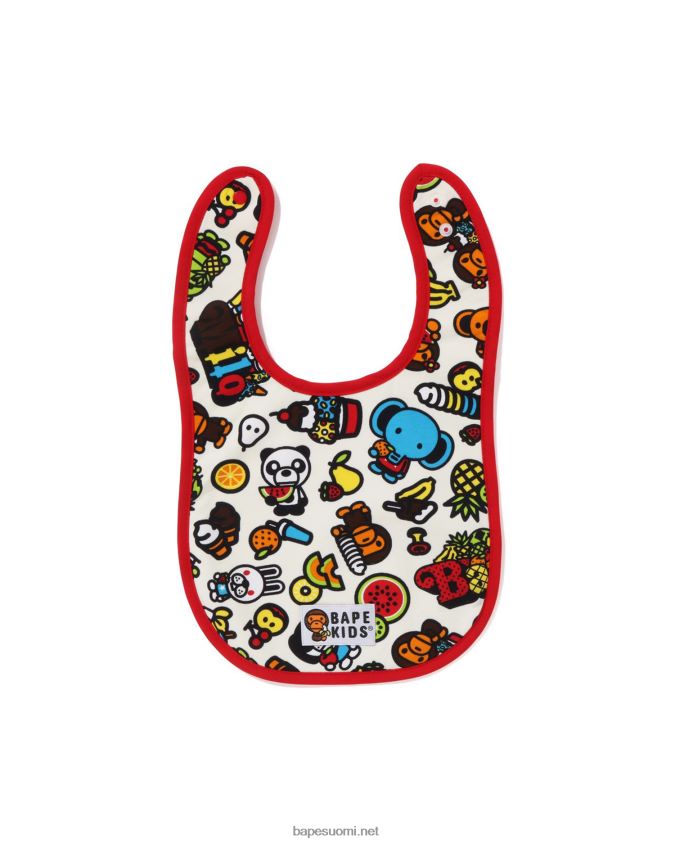 kerman värinen lapset A Bathing Ape baby milo sekahedelmälappu 8HT2D81332