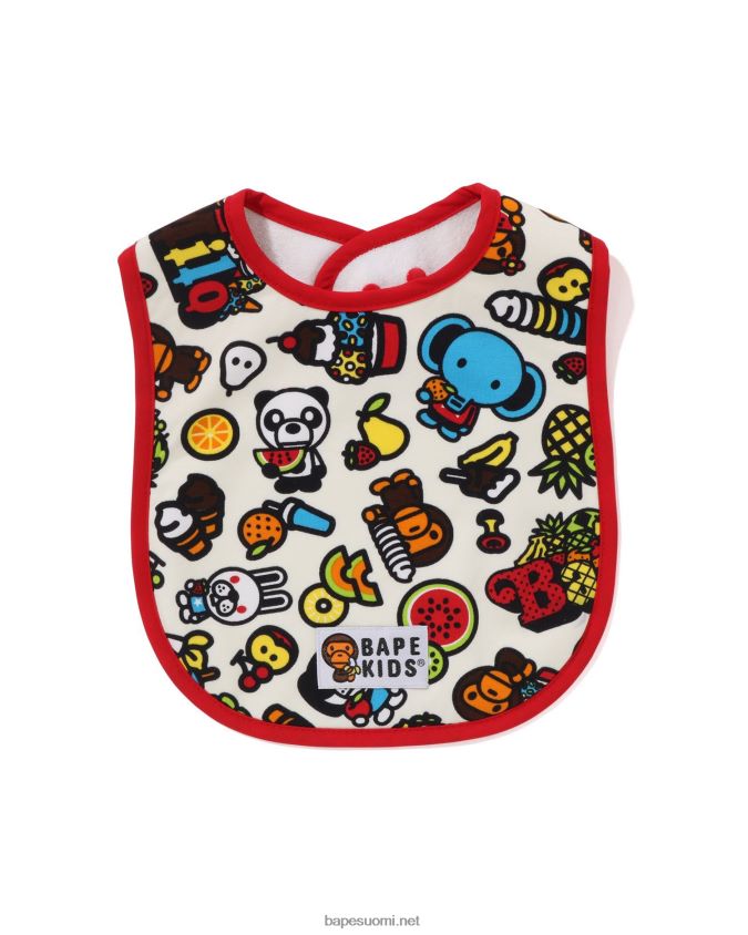 kerman värinen lapset A Bathing Ape baby milo sekahedelmälappu 8HT2D81332