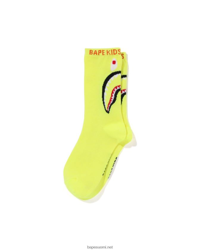 keltainen lapset A Bathing Ape hain sukat 8HT2D81404