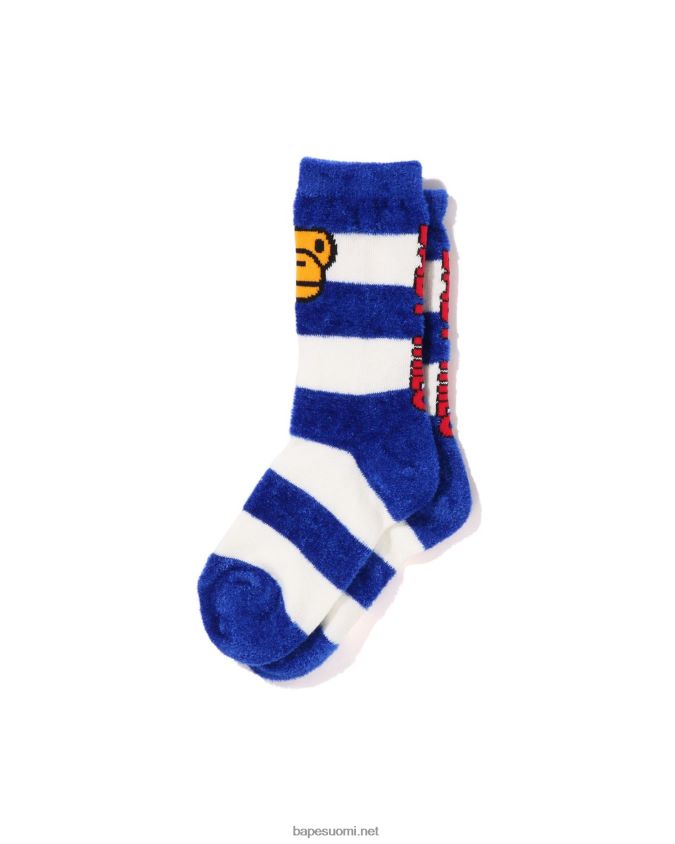 sininen lapset A Bathing Ape hoop baby milo kasvosukat 8HT2D81501