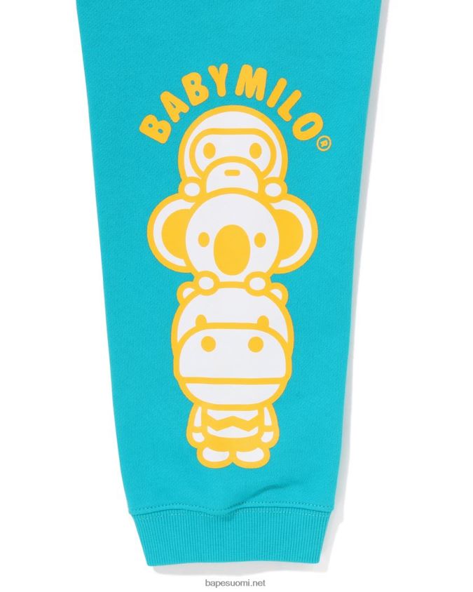 Minttu lapset A Bathing Ape baby milo ystävät hikihousut 8HT2D81420