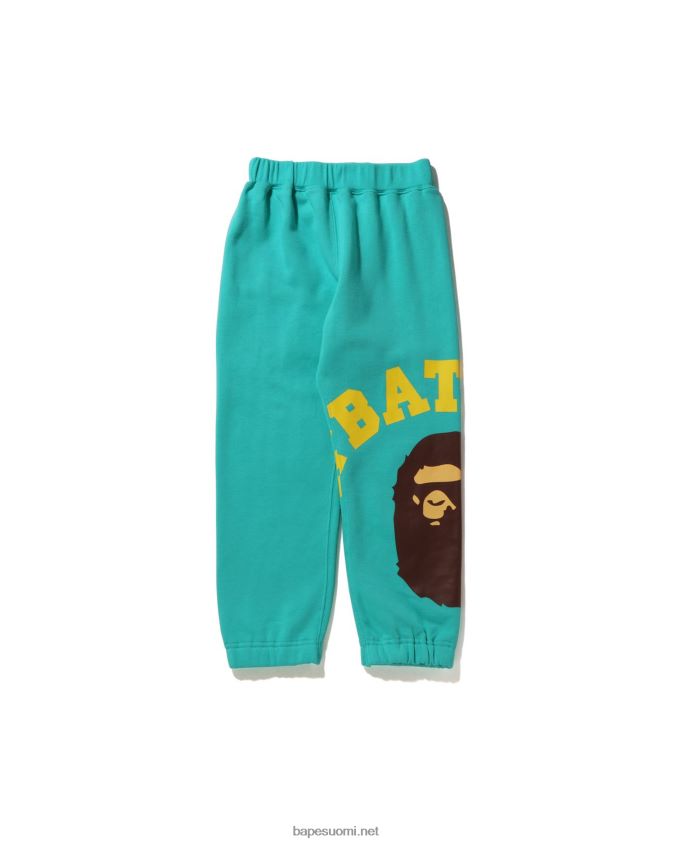 Minttu lapset A Bathing Ape jättiläiset college-housut 8HT2D81536