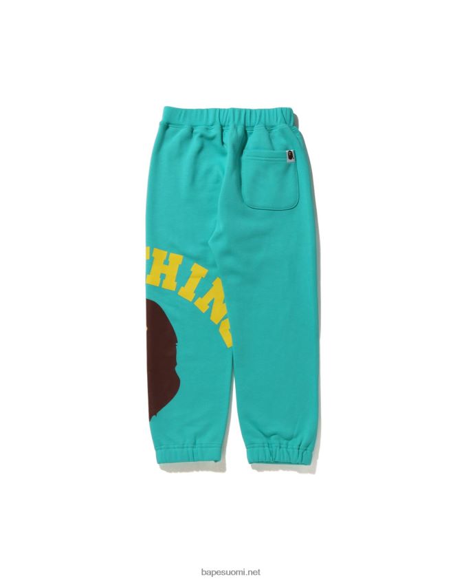 Minttu lapset A Bathing Ape jättiläiset college-housut 8HT2D81536