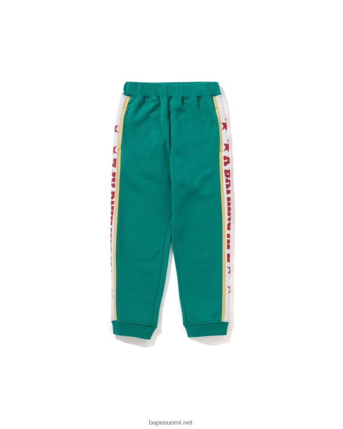 Minttu lapset A Bathing Ape väriset collegehousut 8HT2D81578