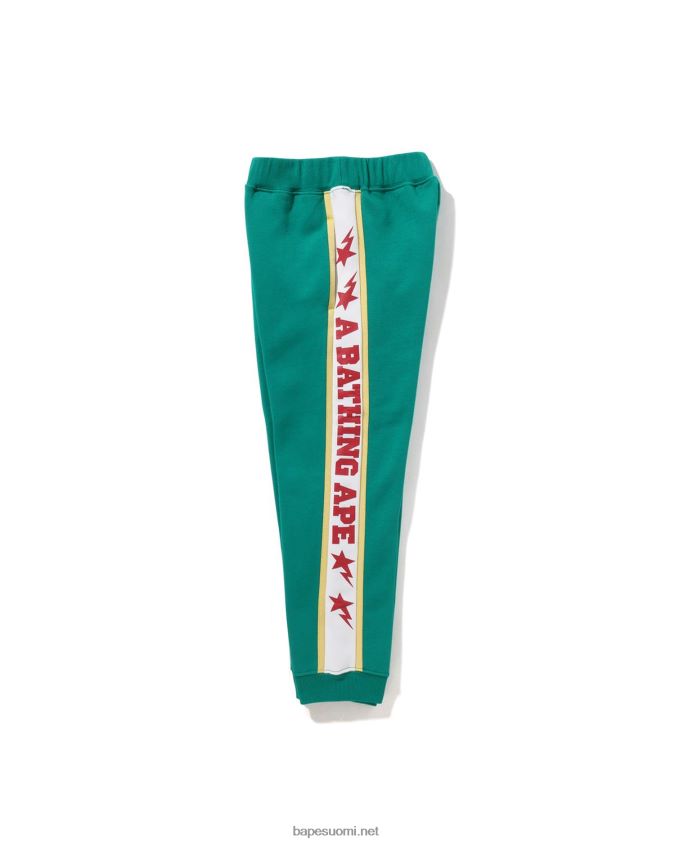 Minttu lapset A Bathing Ape väriset collegehousut 8HT2D81578