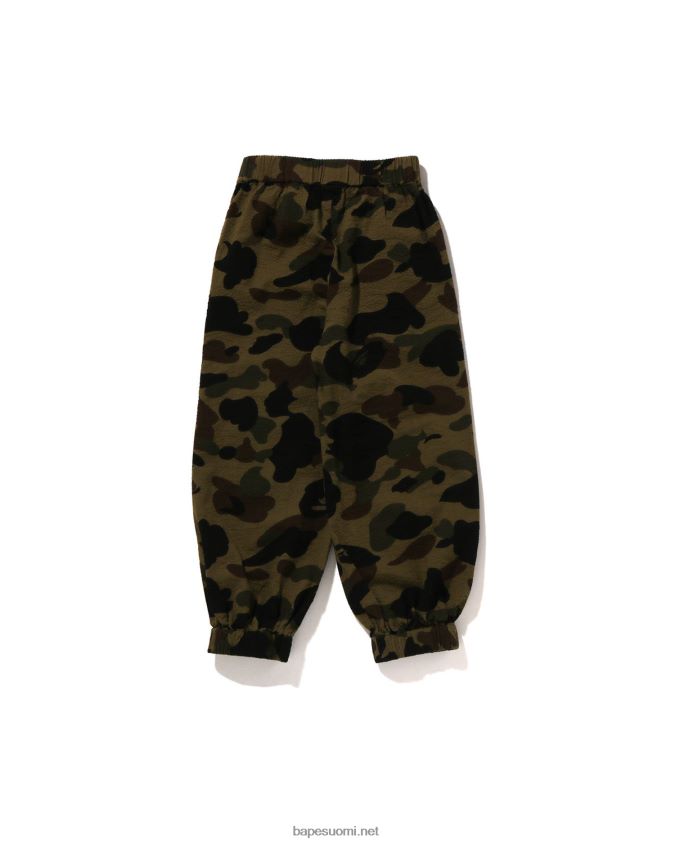 armeijan vihreä lapset A Bathing Ape 1. camo ilmapallohousut 8HT2D81396