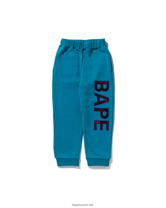 armeijan vihreä lapset A Bathing Ape patch collegehousut 8HT2D81427