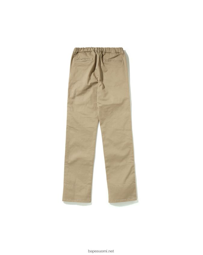 beige lapset A Bathing Ape abc camo cuffed pants jr 8HT2D81682