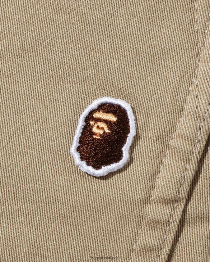 beige lapset A Bathing Ape abc camo resorit housut 8HT2D81671