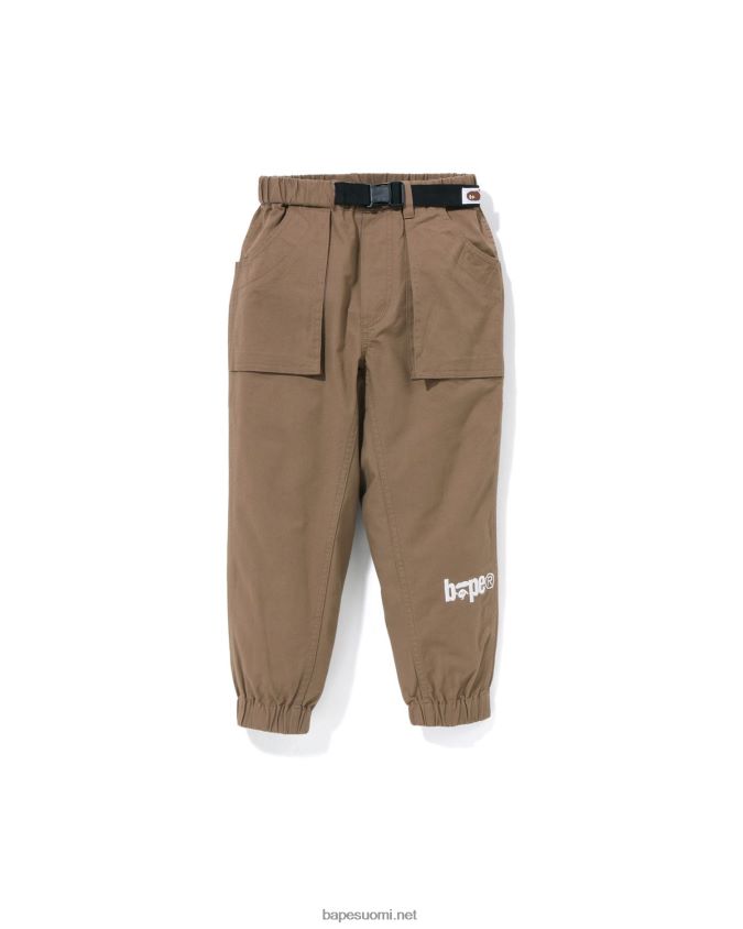 beige lapset A Bathing Ape kiipeilyhousut 8HT2D81505