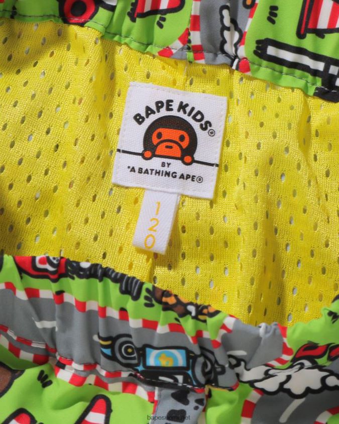 caise lapset A Bathing Ape baby milo kilpa-ratahousut 8HT2D81729