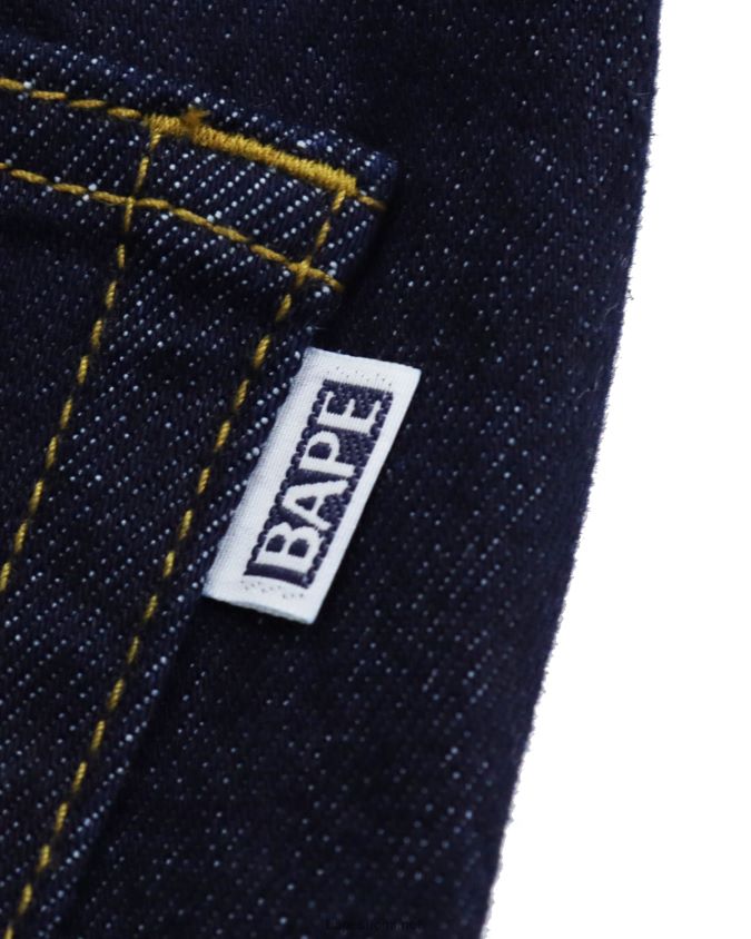 denim lapset A Bathing Ape multiprintti farkkuhousut 8HT2D81765