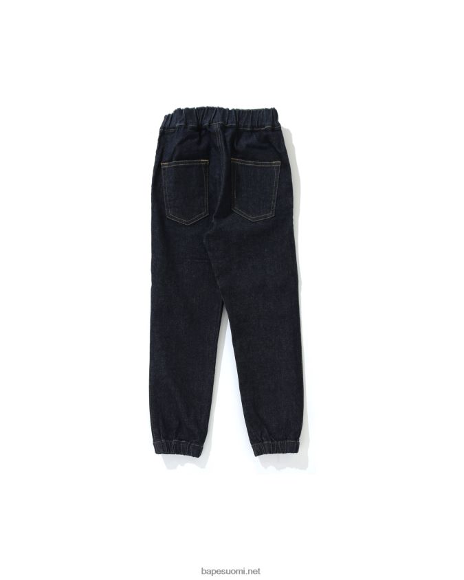denim lapset A Bathing Ape shark denim lenkkeilyhousut 8HT2D81794