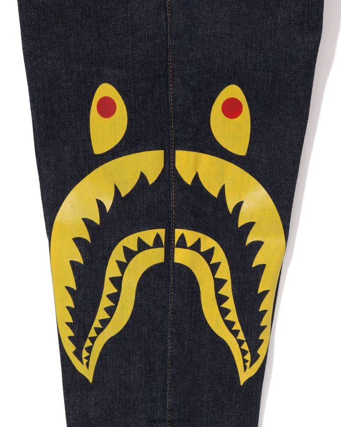 denim lapset A Bathing Ape sivuhai jogger farkkuhousut 8HT2D81405