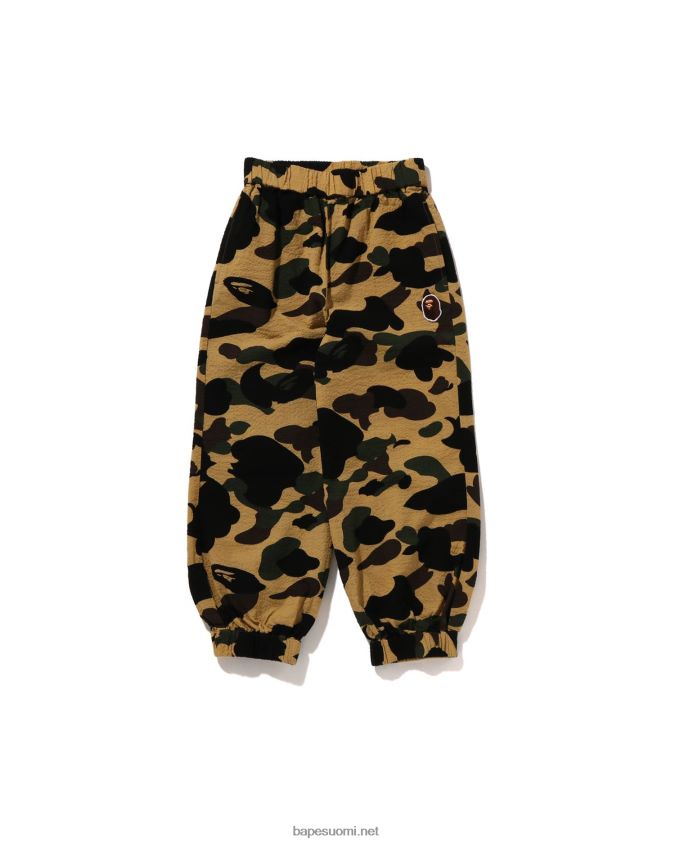 keltainen lapset A Bathing Ape 1. camo ilmapallohousut 8HT2D81397