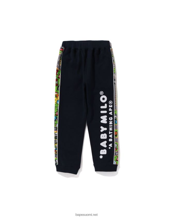 laivastonsininen lapset A Bathing Ape baby milo kilpa-housut 8HT2D81719