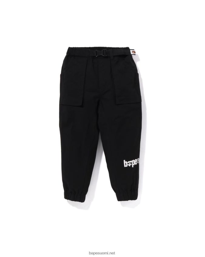 musta lapset A Bathing Ape kiipeilyhousut 8HT2D81506