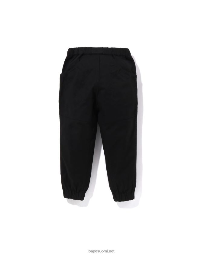 musta lapset A Bathing Ape kiipeilyhousut 8HT2D81506