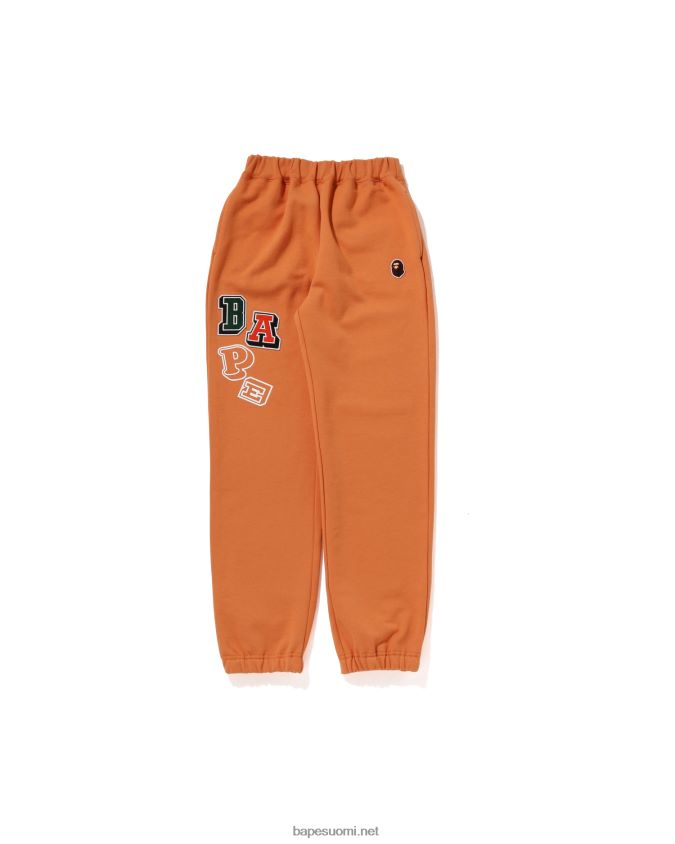 oranssi lapset A Bathing Ape multi fonts collegehousut jr 8HT2D81678