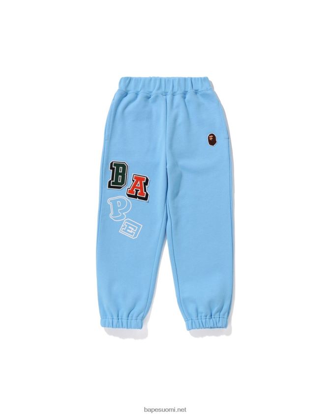 sininen lapset A Bathing Ape monen fontin housut 8HT2D81685