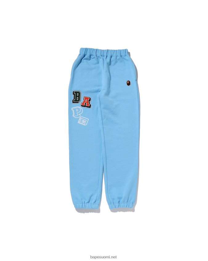sininen lapset A Bathing Ape multi fonts collegehousut jr 8HT2D81677