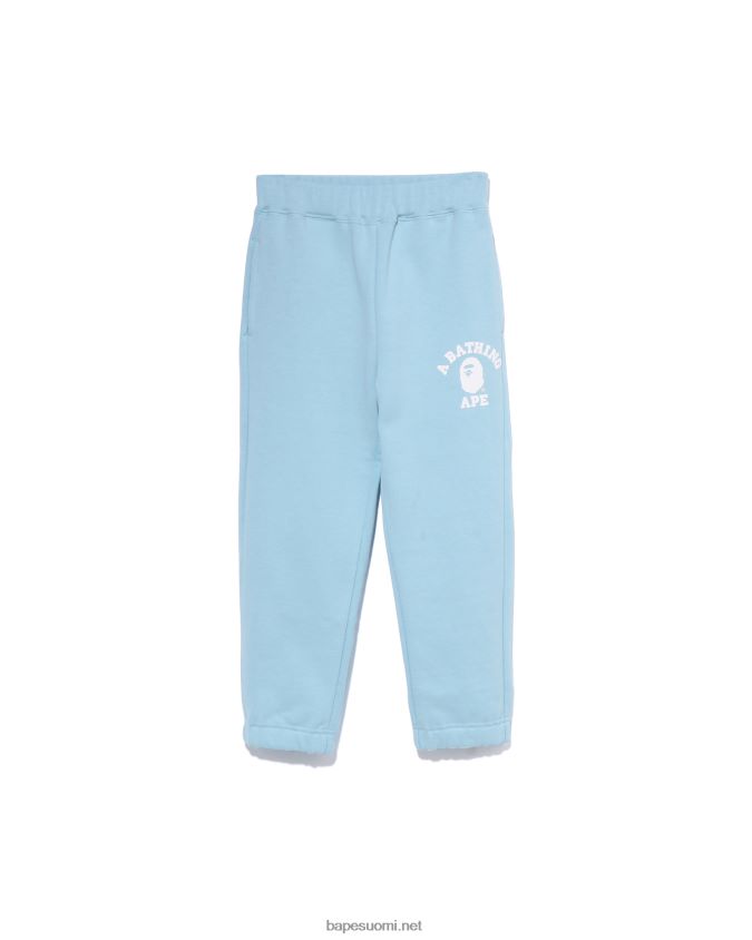 vaaleansininen lapset A Bathing Ape college collegehousut 8HT2D81445