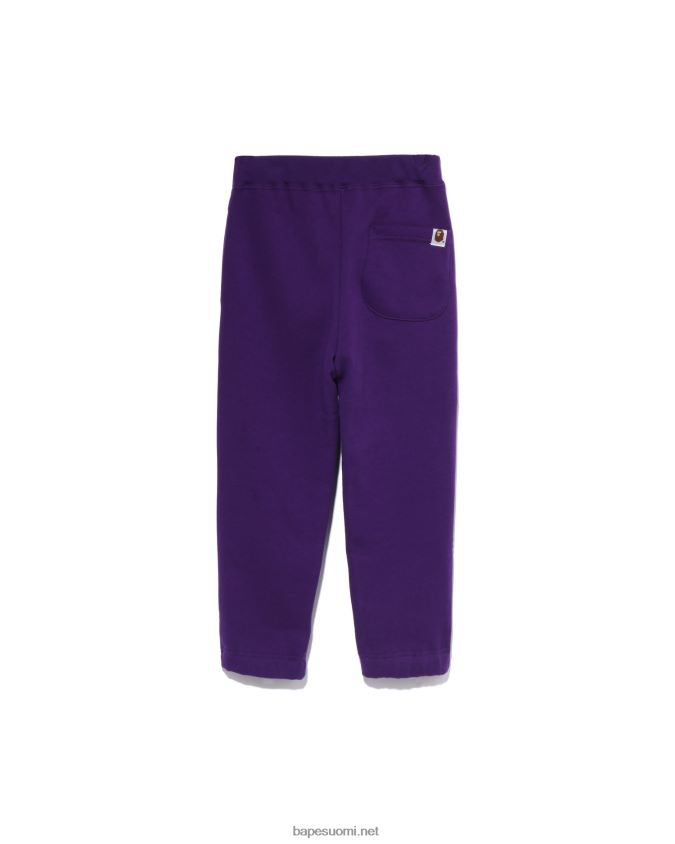 violetti lapset A Bathing Ape college collegehousut 8HT2D81446