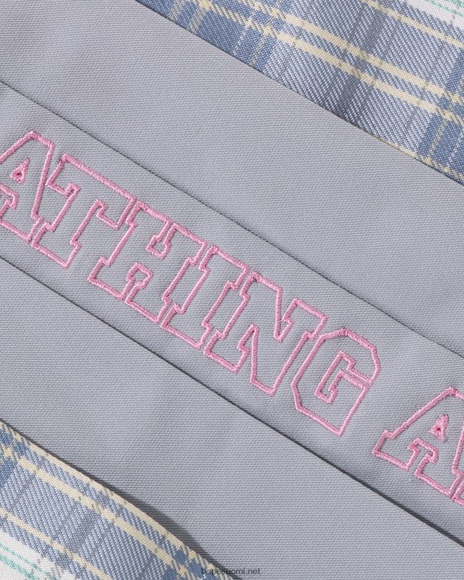 sininen lapset A Bathing Ape check laskoshame jr 8HT2D81443