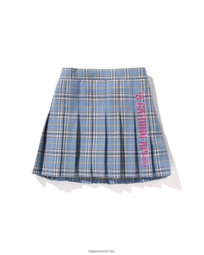sininen lapset A Bathing Ape ruudullinen laskoshame 8HT2D81670