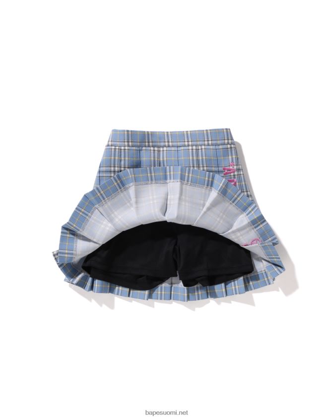 sininen lapset A Bathing Ape ruudullinen laskoshame 8HT2D81670