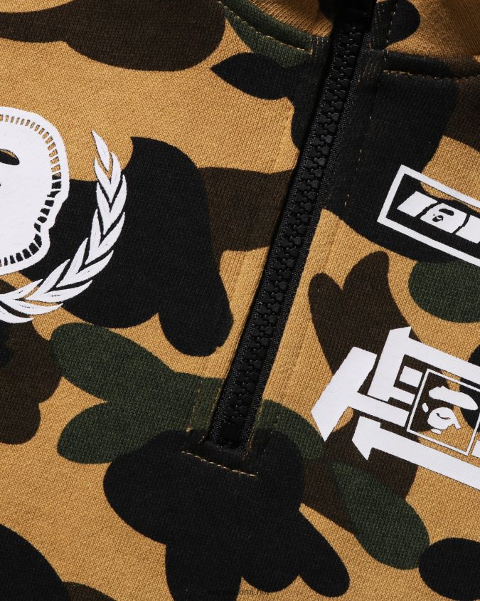 keltainen lapset A Bathing Ape Ensimmäinen camo racing -kerroshuppari 8HT2D81669