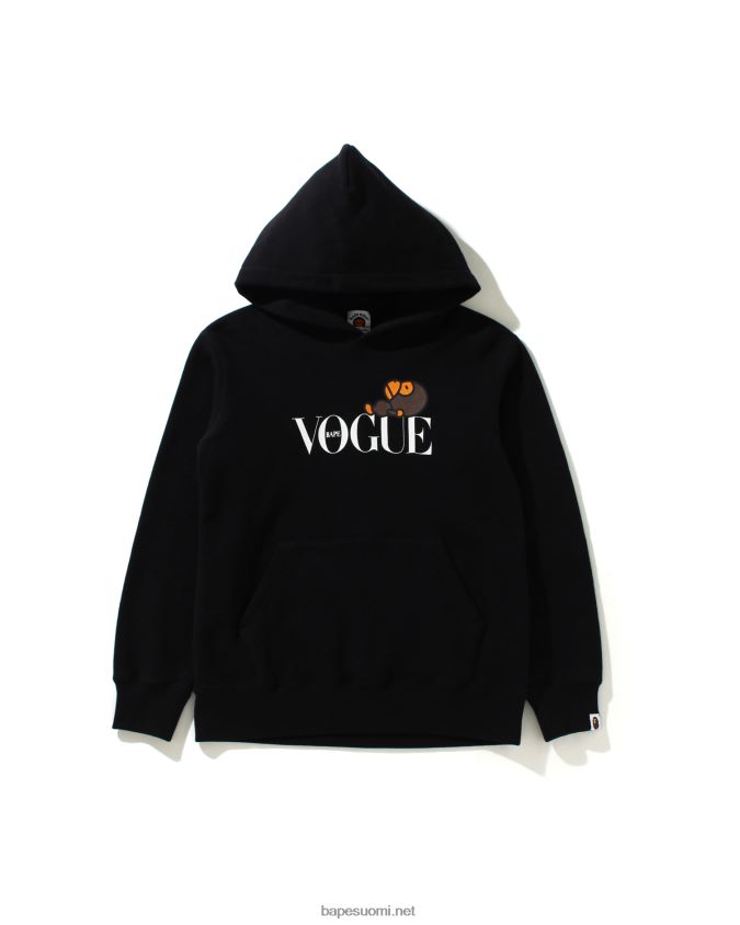 musta lapset A Bathing Ape x vogue milo villapuserohuppari 8HT2D81619