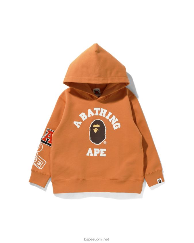 oranssi lapset A Bathing Ape monen fontin neulehuppari 8HT2D81675