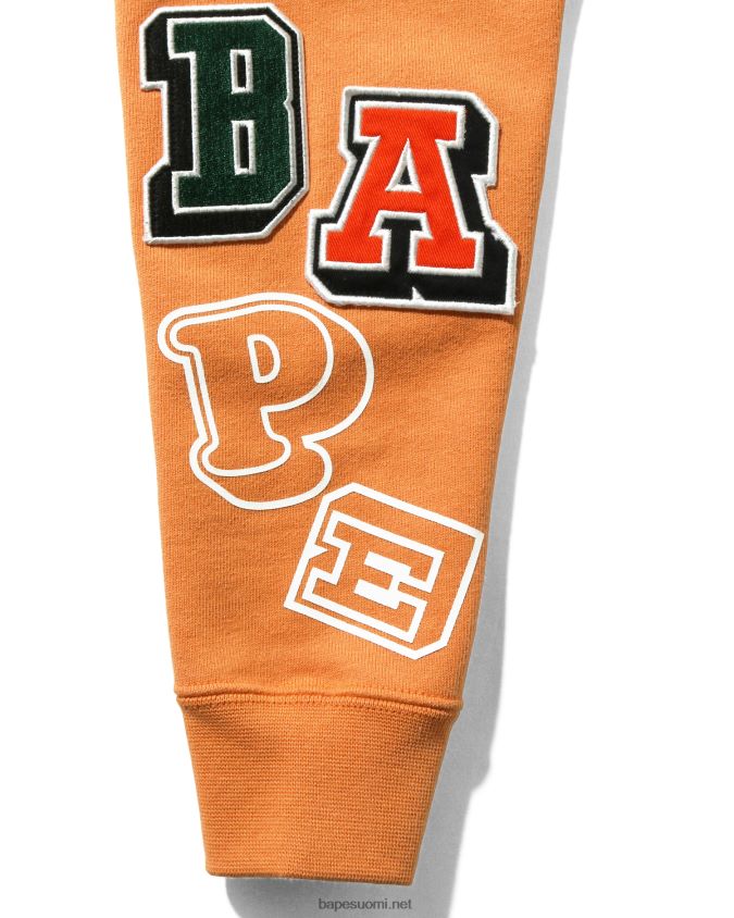 oranssi lapset A Bathing Ape monen fontin neulehuppari 8HT2D81675