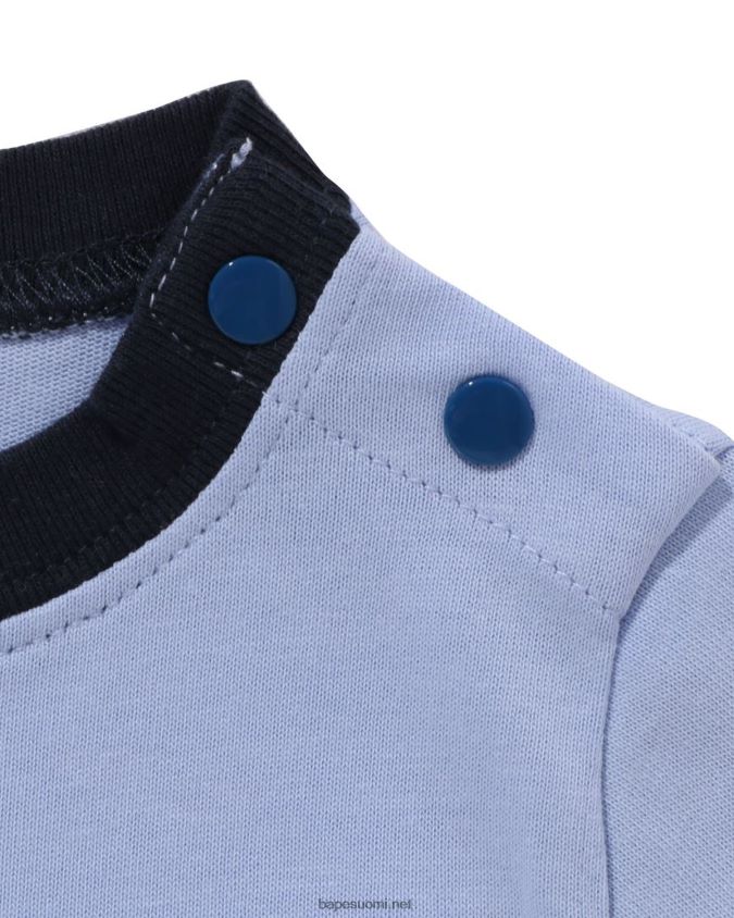 sininen lapset A Bathing Ape vannepäällinen kerrospuku 8HT2D81367